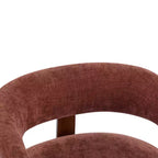 Christopher Knight Home Arnaud Chaise d'appoint moderne en bois courbé et rembourrée