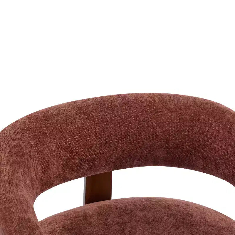 Christopher Knight Home Arnaud Chaise d'appoint moderne en bois courbé et rembourrée