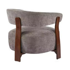 Christopher Knight Home Arnaud Chaise d'appoint moderne en bois courbé et rembourrée