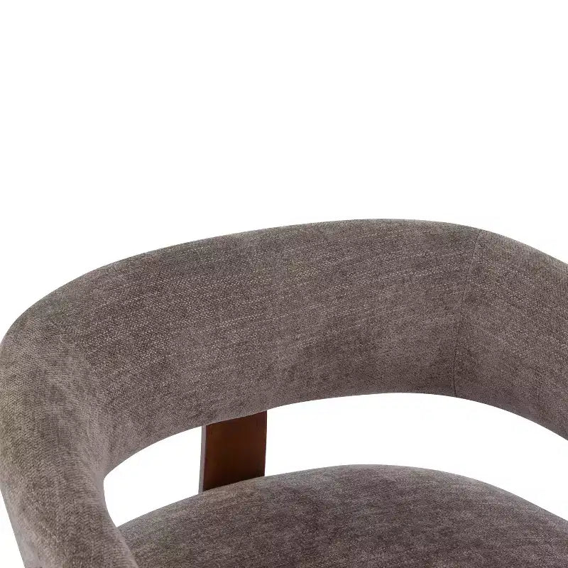 Christopher Knight Home Arnaud Chaise d'appoint moderne en bois courbé et rembourrée