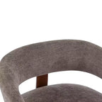 Christopher Knight Home Arnaud Chaise d'appoint moderne en bois courbé et rembourrée