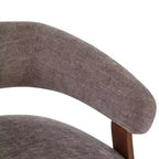 Christopher Knight Home Arnaud Chaise d'appoint moderne en bois courbé et rembourrée
