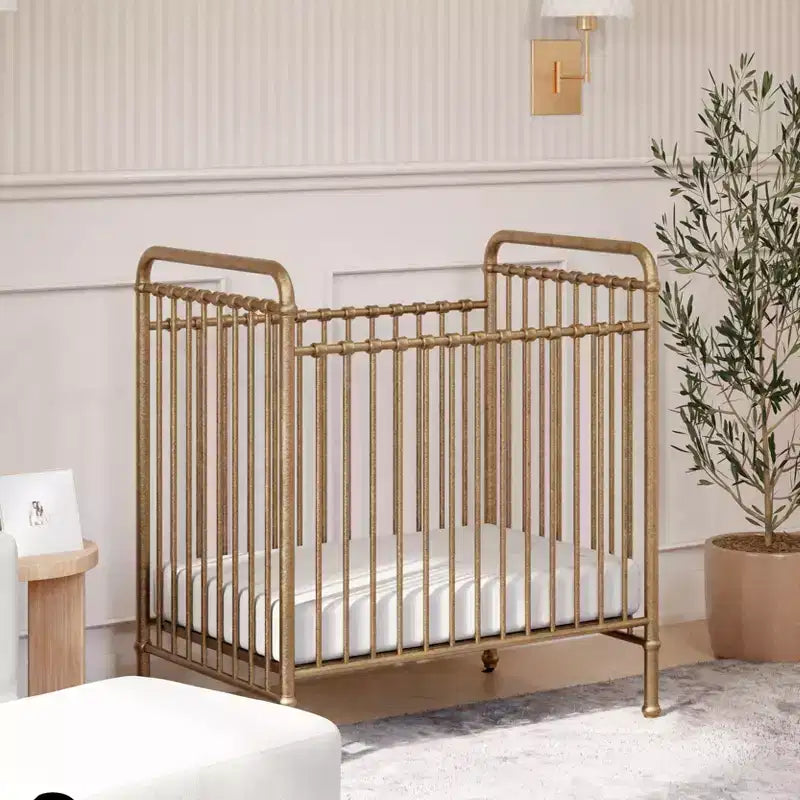 Mini-lit parapluie Abigail 3-en-1 convertible en métal Namesake