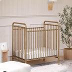 Mini-lit parapluie Abigail 3-en-1 convertible en métal Namesake