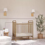 Mini-lit parapluie Abigail 3-en-1 convertible en métal Namesake