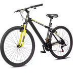 Hykolity 29 inch Mountain Bike 29r MTB Sport Bicycle Large Bike Full Suspension Lightweight Outdoor Cycling for Adult Men Woman Neutral Gray