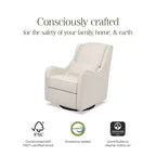 Fauteuil inclinable et planeur pivotant Namesake Devon