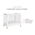 Lit de bébé convertible 4-en-1 Gelato de Babyletto