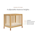 Lit de bébé convertible 4-en-1 Gelato de Babyletto