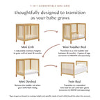 Lit de bébé convertible 4-en-1 Gelato de Babyletto