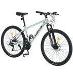 VTT Okak 27,5 pouces avec cadre en alliage d'aluminium, vélo tout-terrain pour enfants avec 21 vitesses et suspension avant, vélo pour enfants et adultes