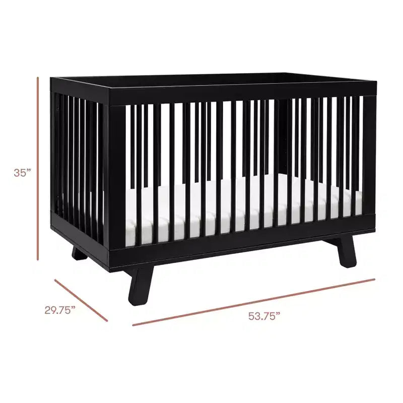 Lit de bébé convertible 3-en-1 Hudson de Babyletto avec kit de conversion pour lit de tout-petit