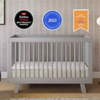 Lit de bébé convertible 3-en-1 Hudson de Babyletto avec kit de conversion pour lit de tout-petit