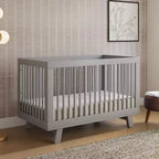 Lit de bébé convertible 3-en-1 Hudson de Babyletto avec kit de conversion pour lit de tout-petit