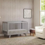 Lit de bébé convertible 3-en-1 Hudson de Babyletto avec kit de conversion pour lit de tout-petit