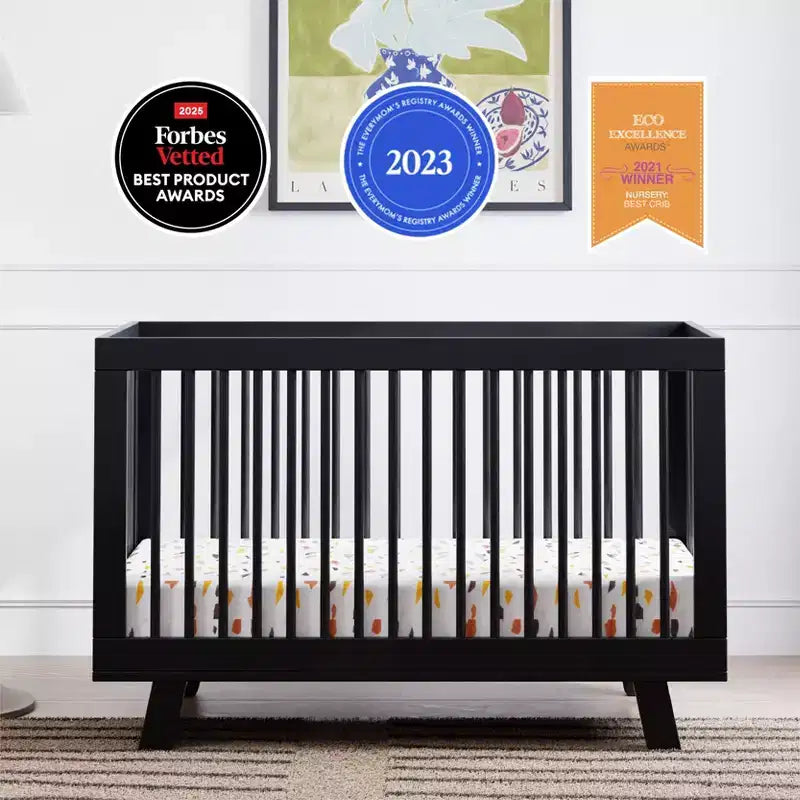 Lit de bébé convertible 3-en-1 Hudson de Babyletto avec kit de conversion pour lit de tout-petit