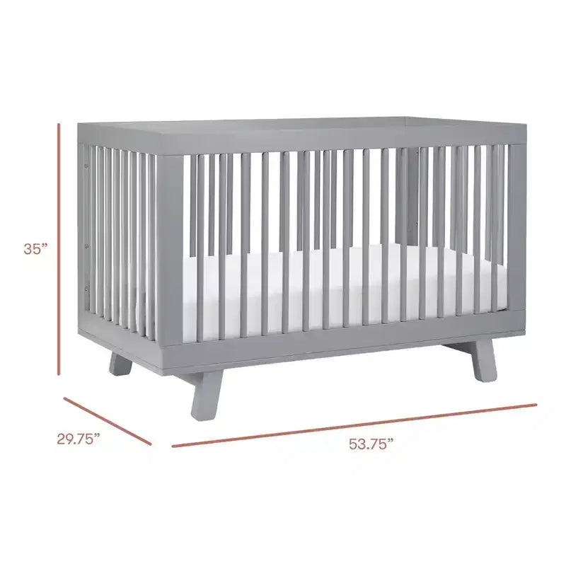 Lit de bébé convertible 3-en-1 Hudson de Babyletto avec kit de conversion pour lit de tout-petit