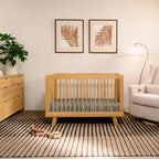 Lit de bébé convertible 3-en-1 Hudson de Babyletto avec kit de conversion pour lit de tout-petit