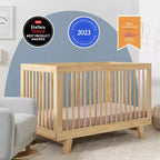 Lit de bébé convertible 3-en-1 Hudson de Babyletto avec kit de conversion pour lit de tout-petit