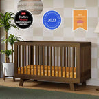 Lit de bébé convertible 3-en-1 Hudson de Babyletto avec kit de conversion pour lit de tout-petit