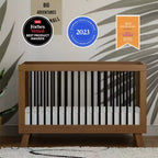 Lit de bébé convertible 3-en-1 Hudson de Babyletto avec kit de conversion pour lit de tout-petit