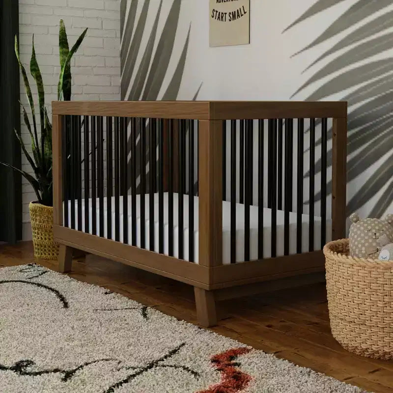 Lit de bébé convertible 3-en-1 Hudson de Babyletto avec kit de conversion pour lit de tout-petit
