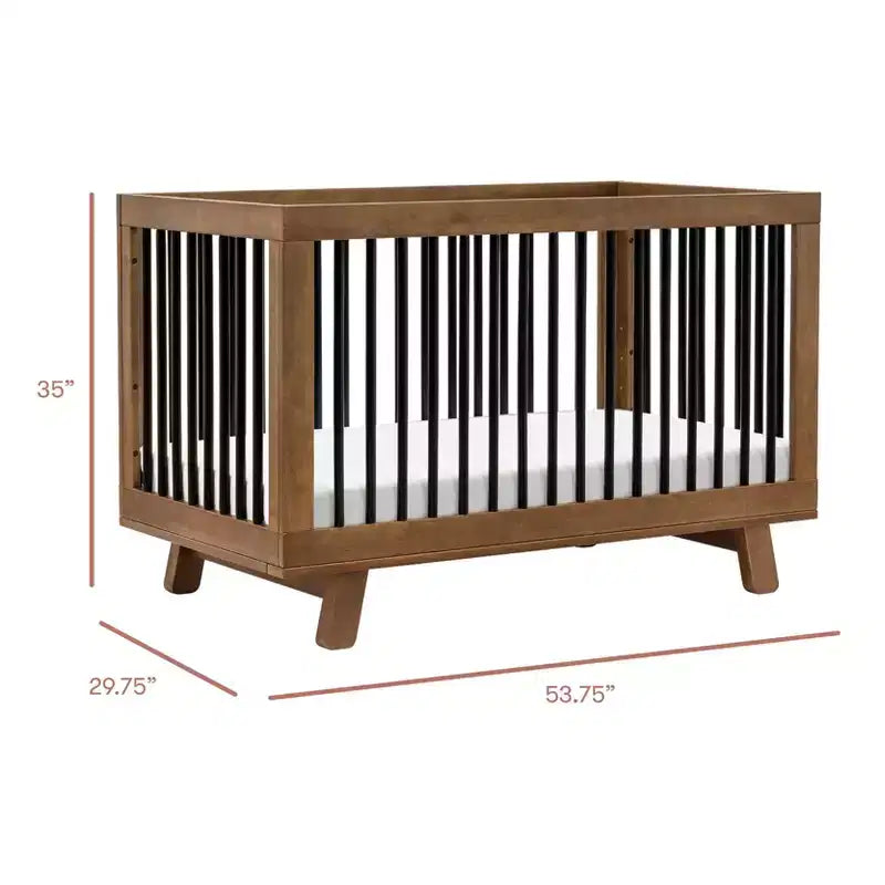 Lit de bébé convertible 3-en-1 Hudson de Babyletto avec kit de conversion pour lit de tout-petit