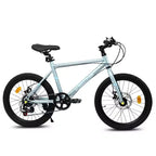 Vélo enfant Okak 20" avec 7 vitesses et cadre en acier, vélo enfant avec double freins à disque et pneus de 1,75", vélos cruiser pour garçons et filles