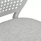 Chaise de bureau pivotante pour enfants Homy Casa avec siège rembourré et roulettes