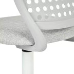 Chaise de bureau pivotante pour enfants Homy Casa avec siège rembourré et roulettes