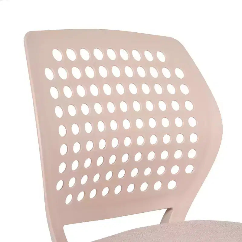 Chaise de bureau pivotante pour enfants Homy Casa avec siège rembourré et roulettes