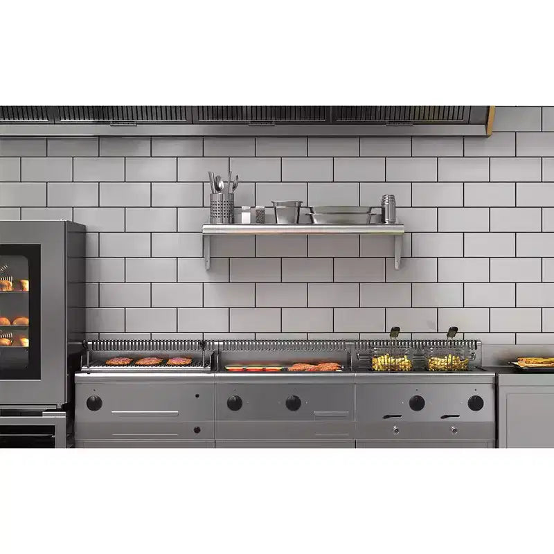 Étagère murale en acier inoxydable COZONY, étagère murale de qualité commerciale NSF avec surface plane pour cuisine, restaurant et usage domestique