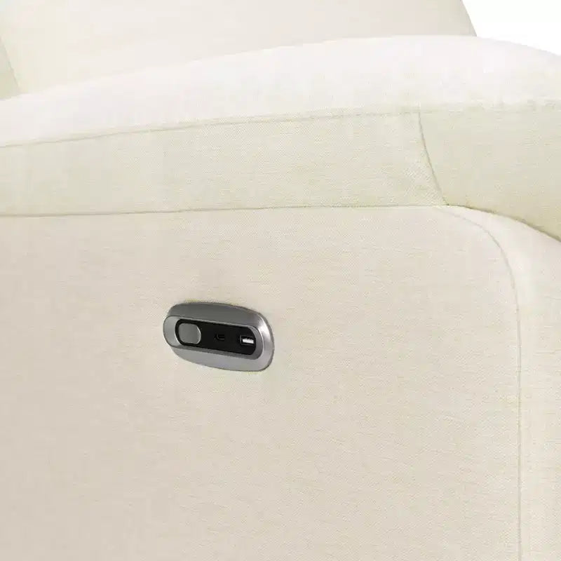 Fauteuil inclinable et planeur pivotant électronique daVinci Suzy avec port de charge USB
