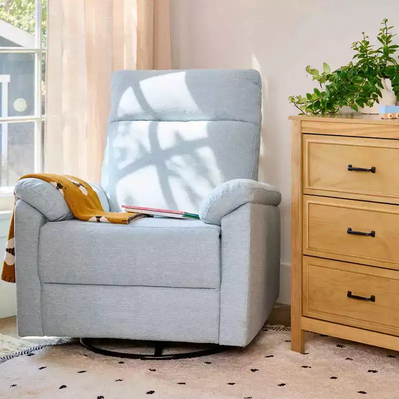Fauteuil inclinable et planeur pivotant électronique daVinci Suzy avec port de charge USB
