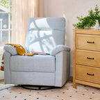 Fauteuil inclinable et planeur pivotant électronique daVinci Suzy avec port de charge USB