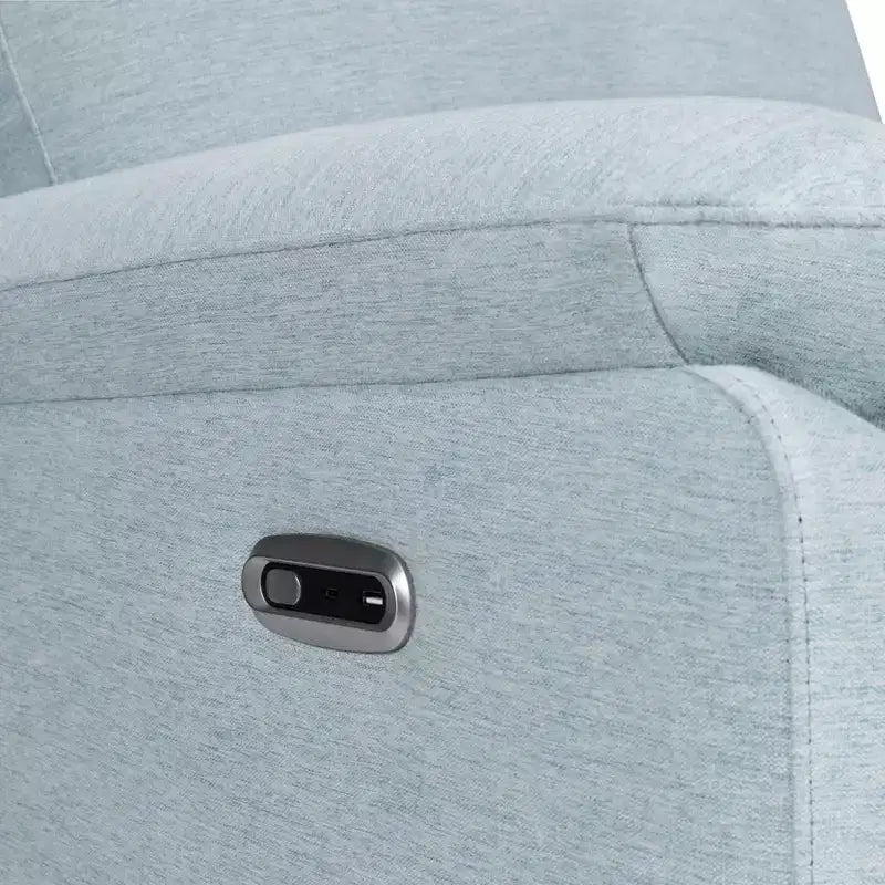 Fauteuil inclinable et planeur pivotant électronique daVinci Suzy avec port de charge USB