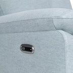 Fauteuil inclinable et planeur pivotant électronique daVinci Suzy avec port de charge USB