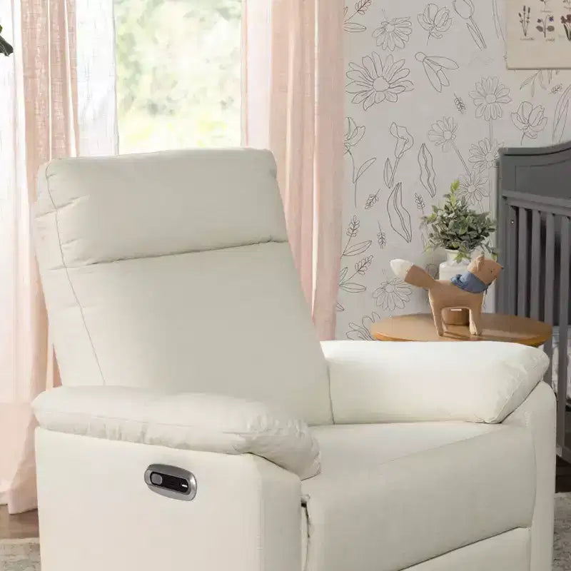 Fauteuil inclinable et planeur pivotant électronique daVinci Suzy avec port de charge USB