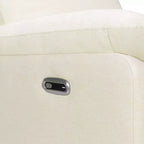 Fauteuil inclinable et planeur pivotant électronique daVinci Suzy avec port de charge USB