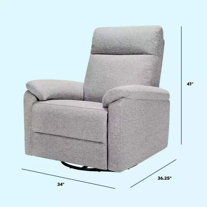 Fauteuil inclinable et planeur pivotant électronique daVinci Suzy avec port de charge USB