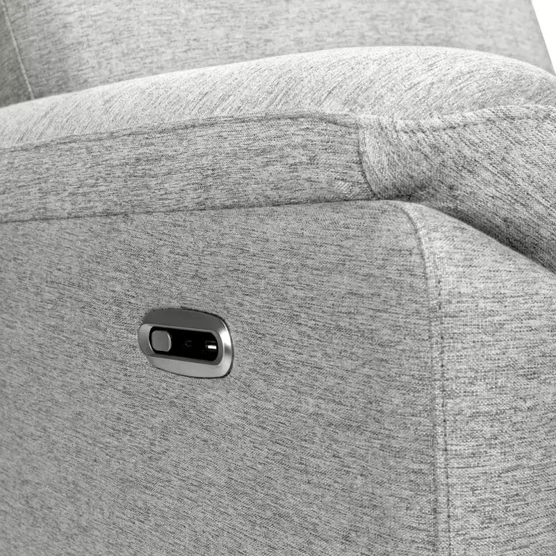 Fauteuil inclinable et planeur pivotant électronique daVinci Suzy avec port de charge USB