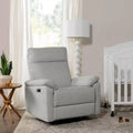 Fauteuil inclinable et planeur pivotant électronique daVinci Suzy avec port de charge USB