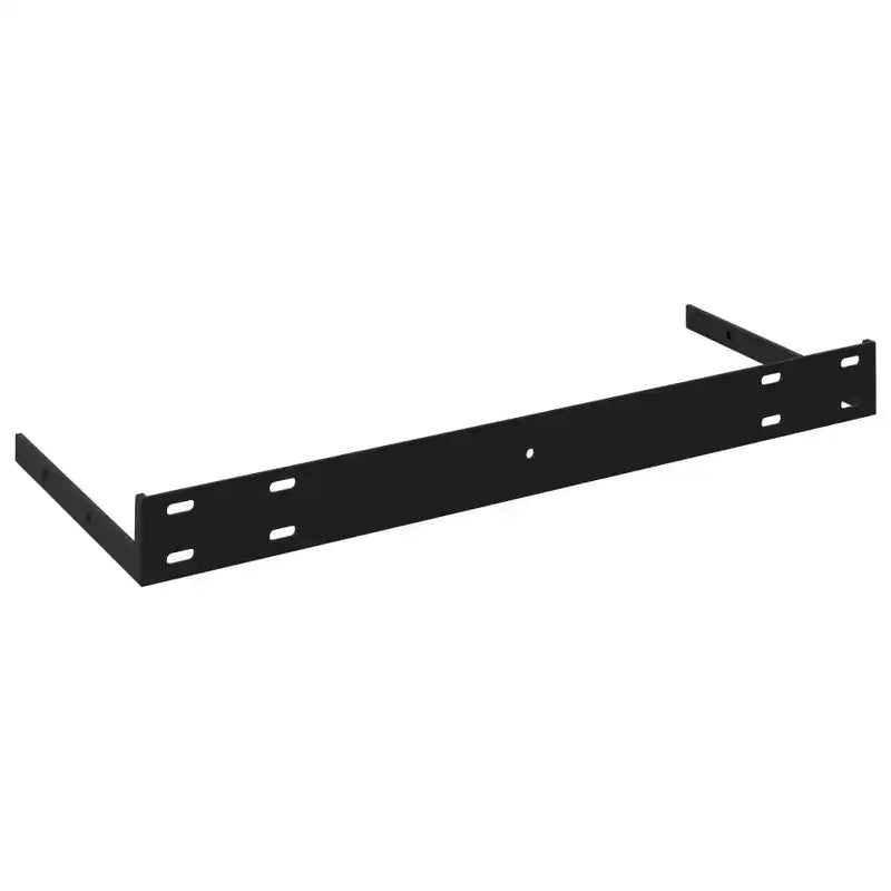 Étagère murale, lot de 2, nid d'abeille gris en MDF, métal, étagère murale moyenne