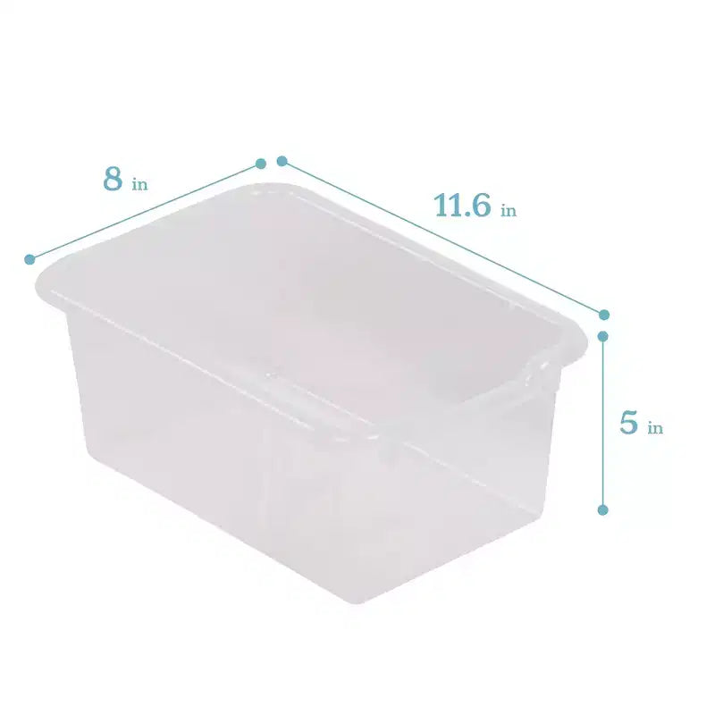 Meuble de rangement mobile ECR4Kids 10 casiers et 10 bacs à façade ouverte, 5x2, Mobilier pour enfants