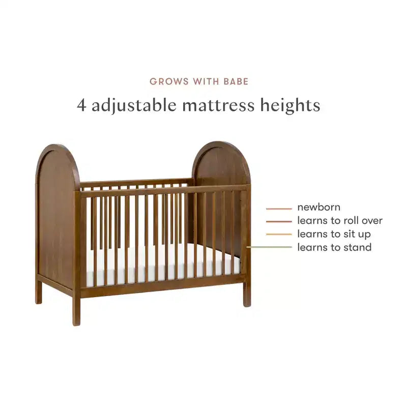 Lit de bébé convertible 3-en-1 Babyletto Bondi avec kit de conversion pour lit de tout-petit