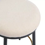 Okak 24.75 Tabourets de Bar Modernes Hauteur Comptoir avec Coussin en Éponge Lot de 2/4, Tabourets de Comptoir Modernes, Chaise d'Appoint pour Cuisine, Salle à Manger
