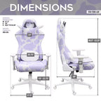 Chaise de jeu TS85 motif lavande Série COW