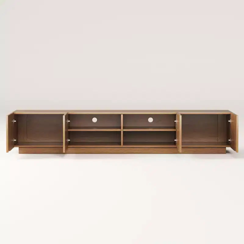 Meuble TV et Console Multimédia Luck Live Modern 86.61 avec Grand Espace de Rangement