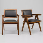 Art Leon Set of 2 Modernist Dining Chair Inspired by Capitol Complex Chairs