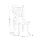 Ensemble de salle à manger rectangulaire avec 4 chaises et un banc - Ensemble de table de cuisine 6 pièces